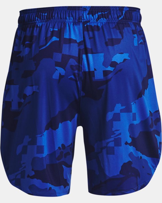 Men's UA Stretch Train 7" Camo Shorts, Blue, pdpMainDesktop image number 6
